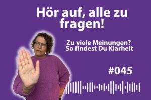 So befreist du dich von fremden Meinungen und findest deine Wahrheit. spoekelkraam